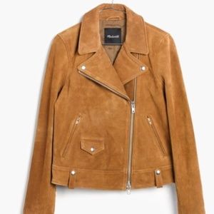 Madewell Suede Moto Jacket